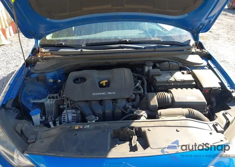 2018 Hyundai Elantra Sel из США, поврежденный, VIN 5NPD84LFXJH249640